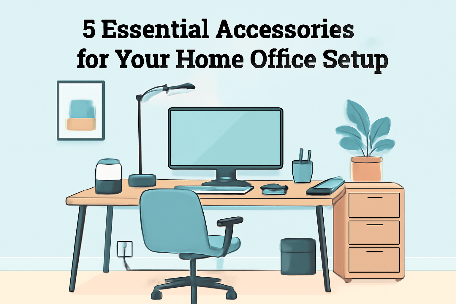 5 Essential Accessories for Your Home Office Setup