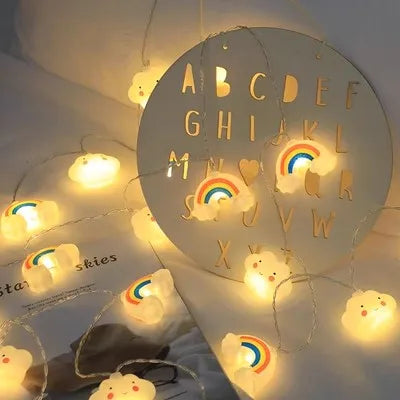 1PC Star LED String Lights | Battery Powered Decorative Lights for Valentine’s Day & Party Decorations