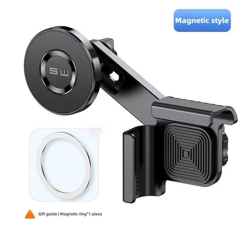 Magnetic Car Phone Holder for Tesla Model 3/Y/X/S Car Display Screen Side 360 Degree Rotation Car Mount for IPhone 12 13 14 15