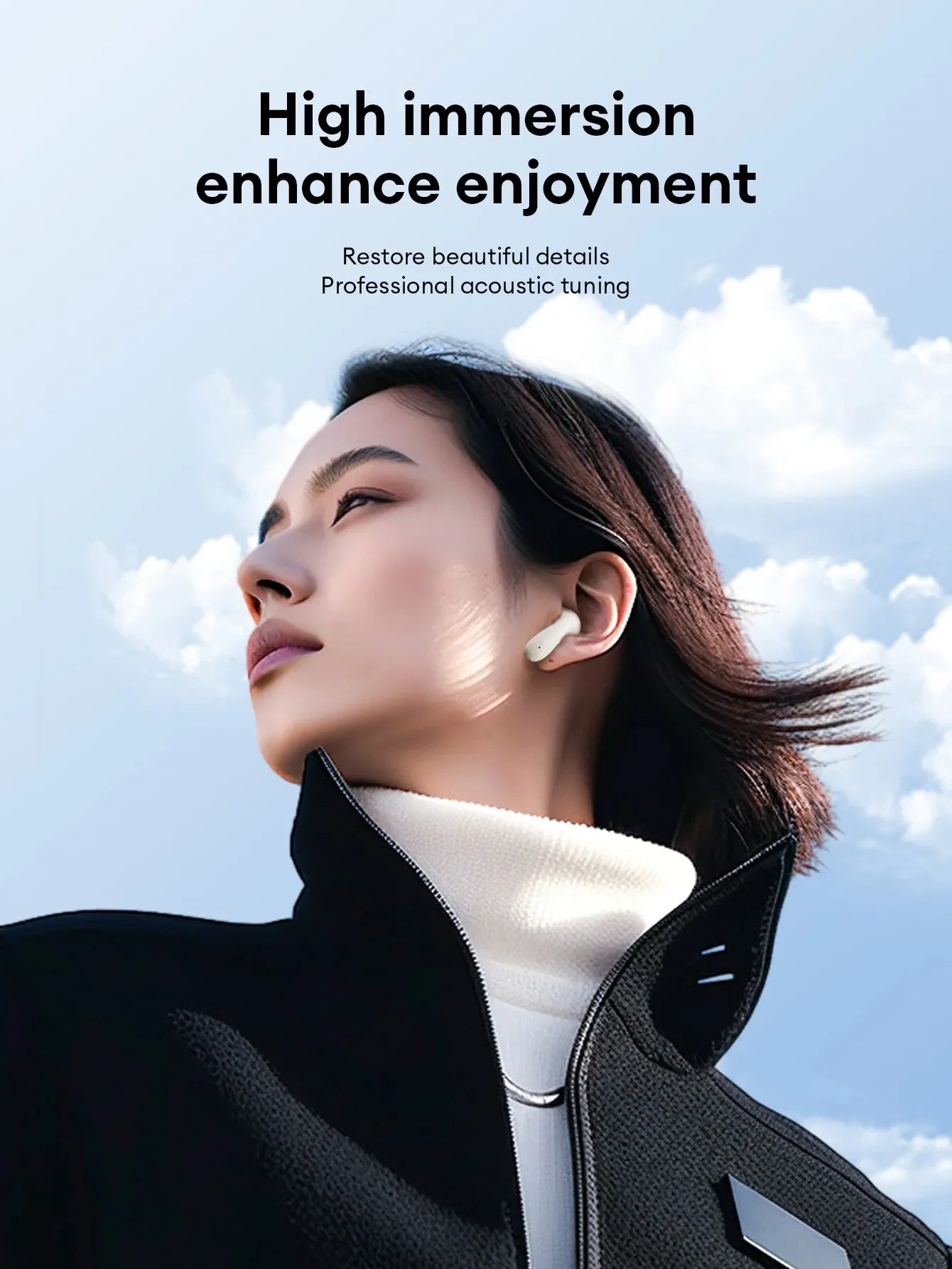 Original Lenovo LP48 TWS Wireless Earphones In Ear 5.4 Bluetooth Headset Music Call Game Noise Reduction EarBuds Sport Headphone
