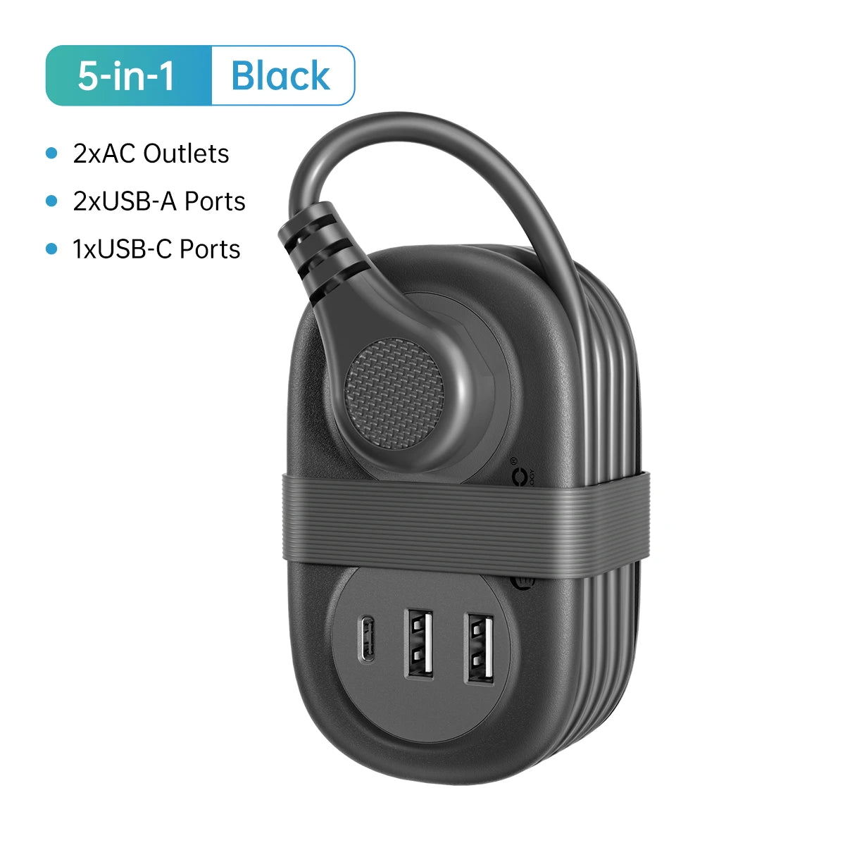 ORICO Power Strip AC Outlets Multitap Socket Extension Cord Electrical Power Strip With USB Type C PD Fast Charging Network Filt