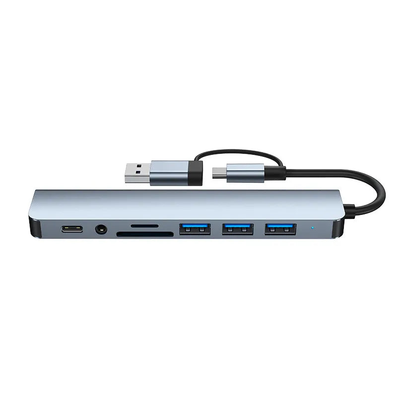 4-8-IN-2 USB HUB 3.0 USB C HUB Dock Station 5Gbps High Speed Transmission USB Splitter Type C to USB OTG Adapter For Macbook Pro