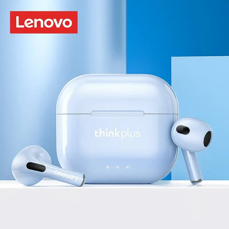 Original Lenovo LP40 Plus Wireless Headphones TWS 5.3 Bluetooth Headset Music Game Earphones Sport Call Noise Reduction Eaubuds