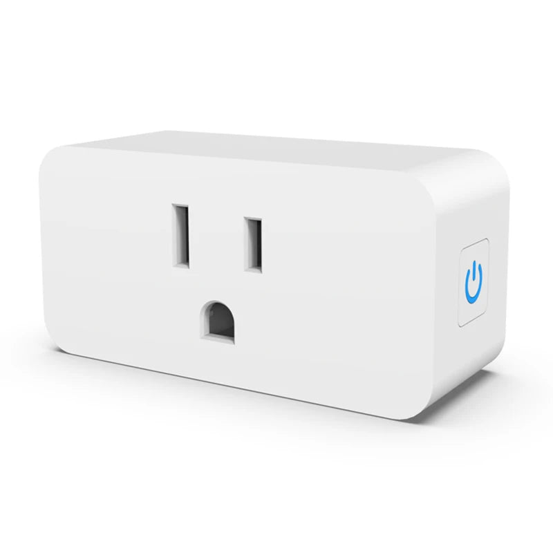 2-Tuya Mini WiFi Smart Plug 10A US Smart Home Timing Socket Smart Life APP Control Voice Control Works With Alexa Google Home