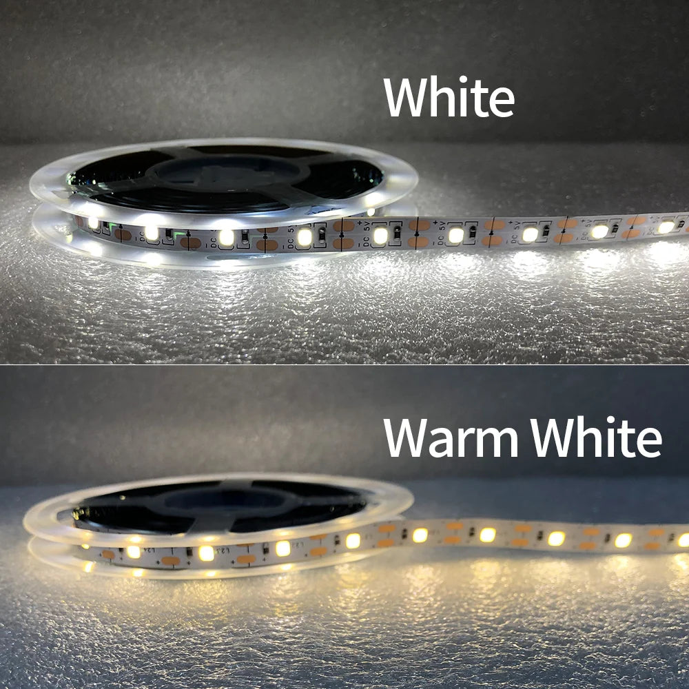 USB Motion Sensor LED Strip – 5 V Hand-Sweep Backlight