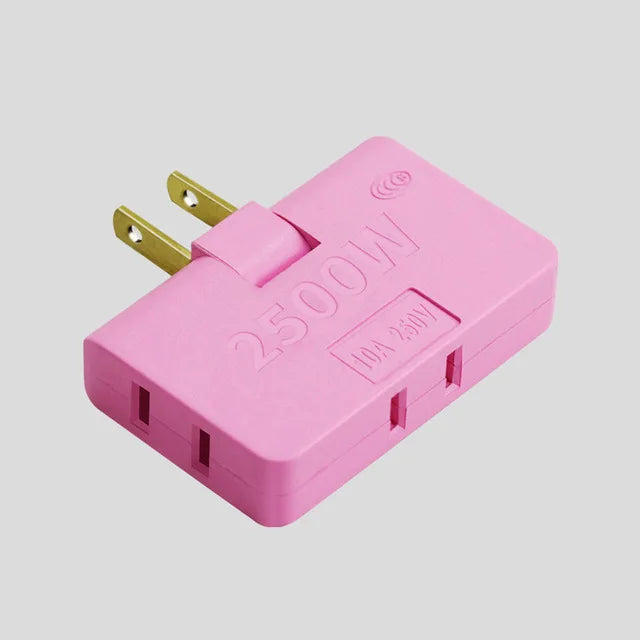 US EU Plug 180 Degree Rotatable Socket Converter 3 in 1 US Extension Plug Multi-Plug Mini Slim Wireless Outlet Adapter Sockets