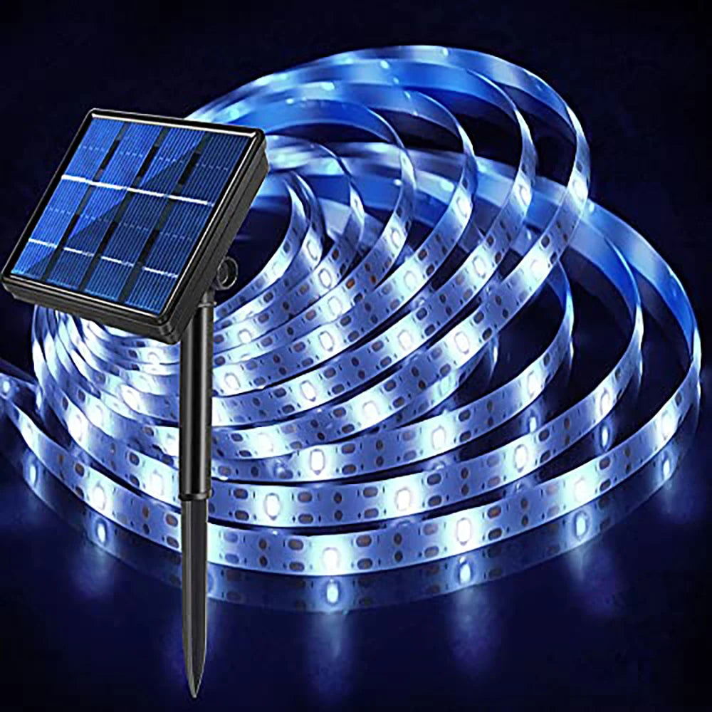5 m Outdoor Solar LED Strip Light (IP 65 Waterproof, SMD 2835)