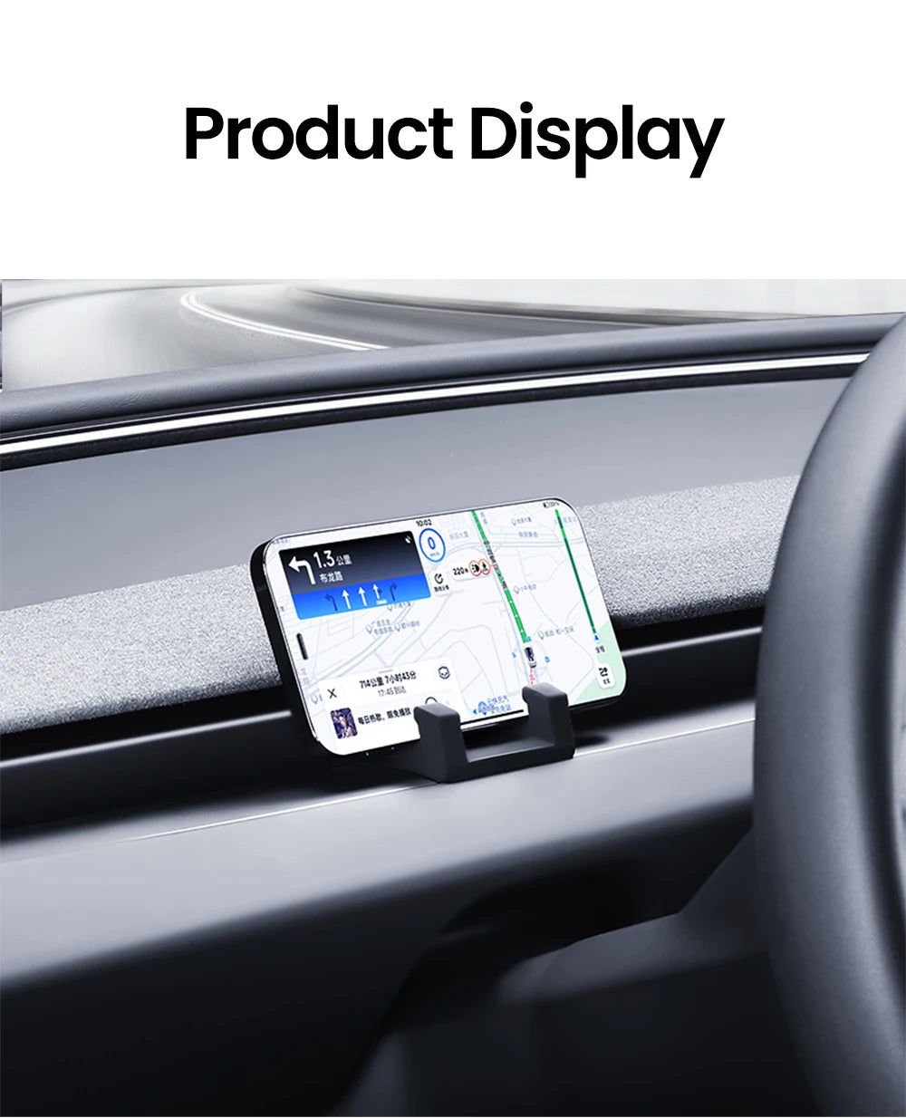 YZ For Tesla Model 3 Y Highland Juniper  Car Phone Holder Air Vent Clip Mobile Cell Phone Stand In Car Liquid Silicone Air Outle