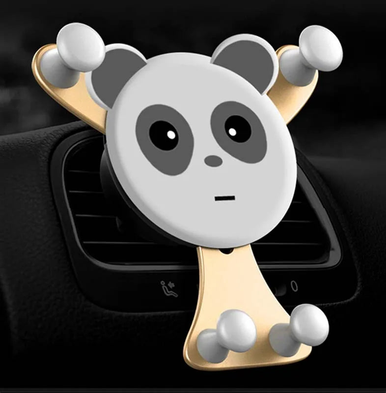 Gravity Car Phone Holder Air Vent Hook Mobile Phone Mount GPS for iPhone Samsung Xiaomi Car Bracket Universal Smartphone Stand