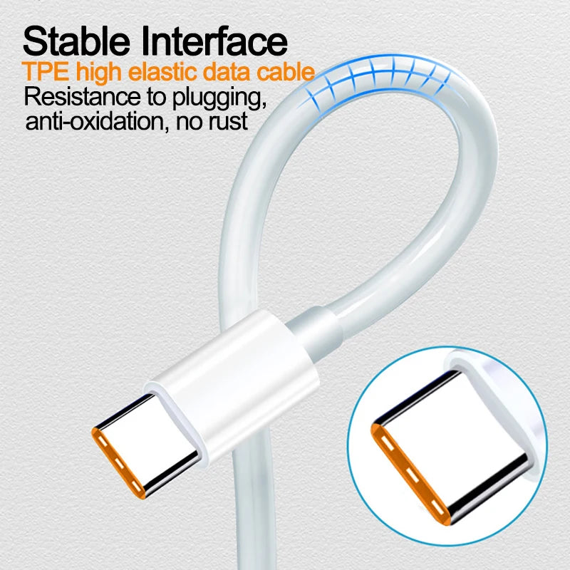Xiaomi Original 6A Usb Type C Cable Charger 120w Turbo Tipo Fast Charging usbc For Mi 13 12 11 9 Poco Redmi Note 10 Pro K30S Cab