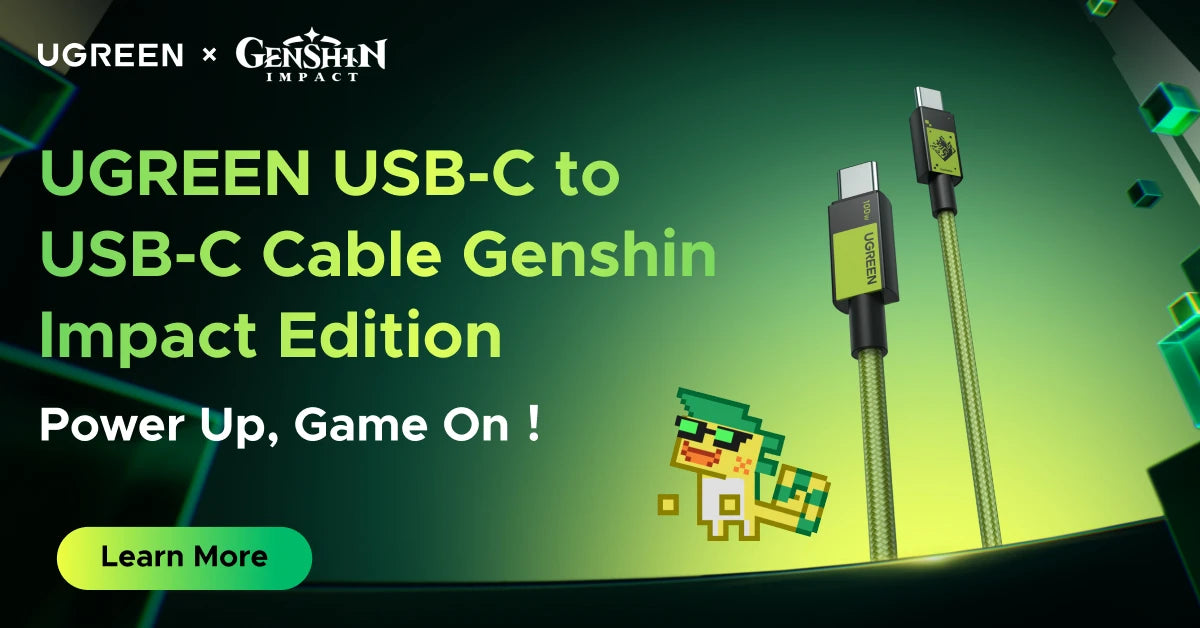 UGREEN UNO PD100W Fast Charge USB C Cable for iPhone 17 16 15 Type C to Type C Data Cord for Samsung Xiaomi MacBook Charge Cable