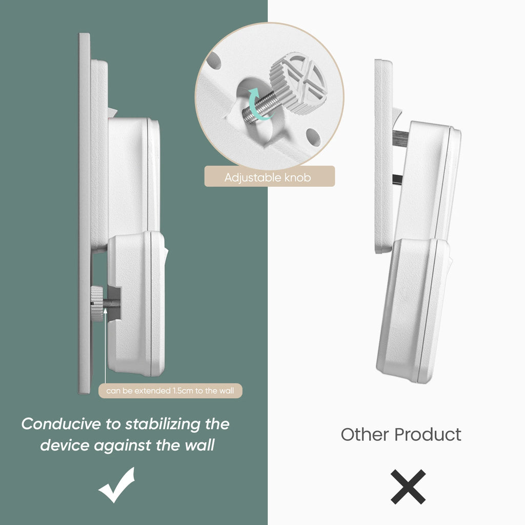 LENCENT multi plug extension socket with  universal AC outlets and individual
switches, white