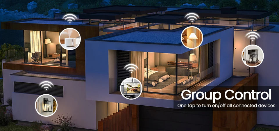 16A Smart Plug EU/UK/US | Energy Monitor Wi-Fi Socket | Remote Control, Timer & Works with Alexa, Google Home for Electrical Socket Accessories