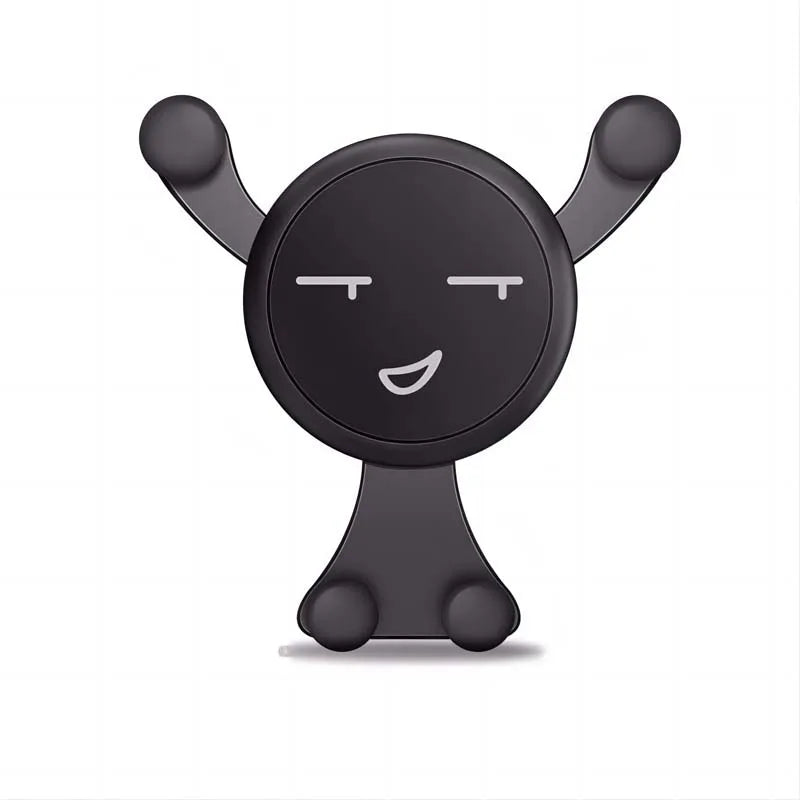 Gravity Car Phone Holder Air Vent Hook Mobile Phone Mount GPS for iPhone Samsung Xiaomi Car Bracket Universal Smartphone Stand