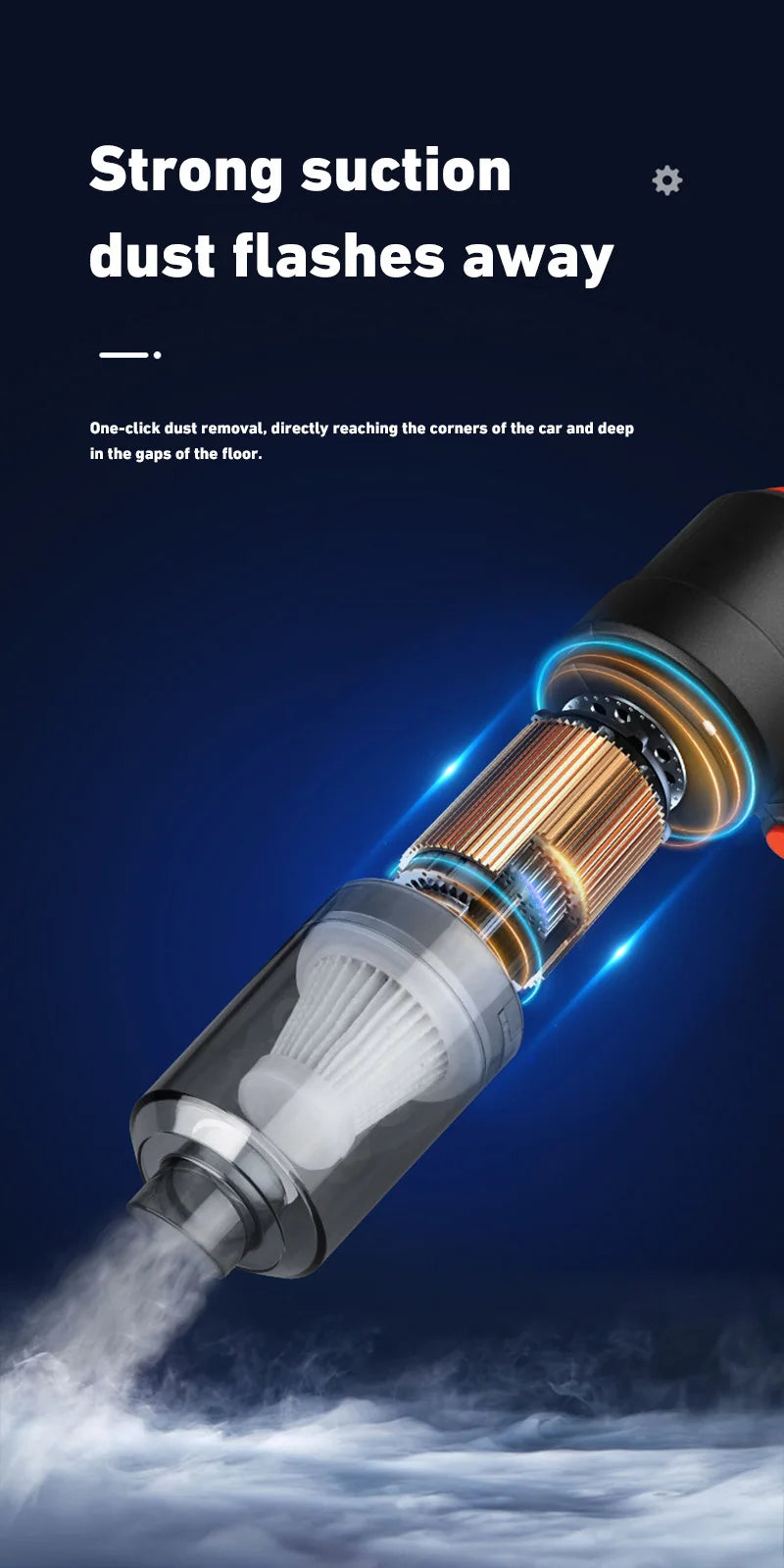 2025 Portable Small Vacuum Cleaner For Multi Purpose Vehicles Small Household Pump Handheld Car Vacuum Cleaner