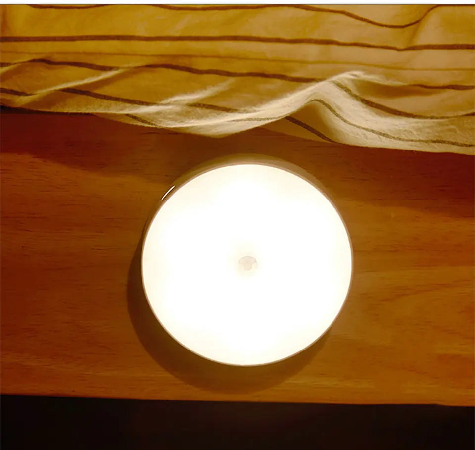 Motion Sensor Light | USB Rechargeable Night Light LED Lamp for Kitchen, Bedroom, Stairs, Hallway, Cabinet, Closet, Wardrobe Nightlight