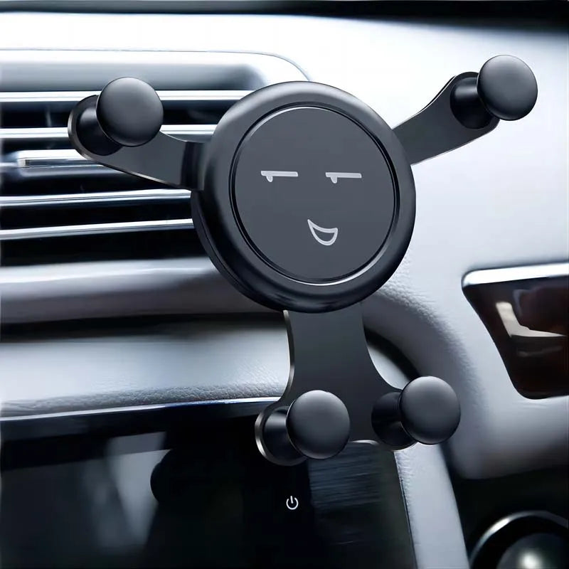 Gravity Car Phone Holder Air Vent Hook Mobile Phone Mount GPS for iPhone Samsung Xiaomi Car Bracket Universal Smartphone Stand