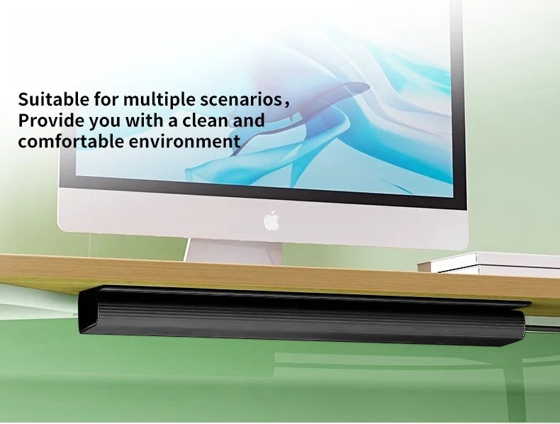 PVC Waterproof Cable Management Accessories J Channel Desk Cable Organizer Wiring Ducts Cable Protecter Under Desk Tv Background
