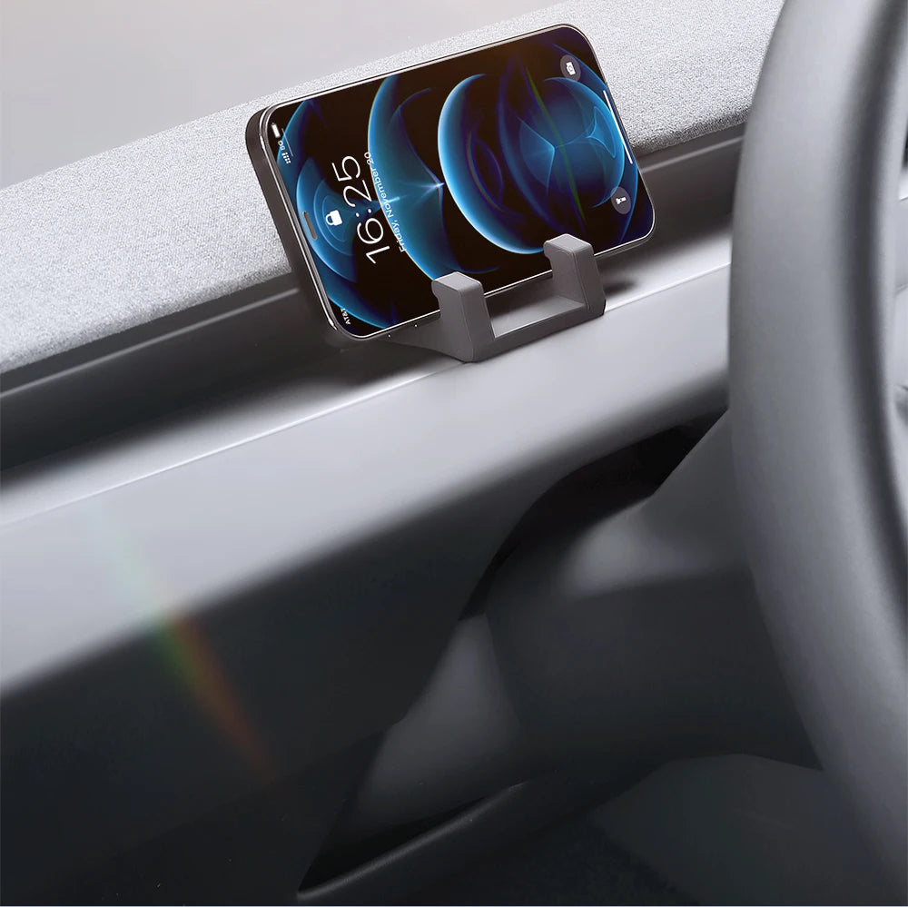 YZ For Tesla Model 3 Y Highland Juniper  Car Phone Holder Air Vent Clip Mobile Cell Phone Stand In Car Liquid Silicone Air Outle
