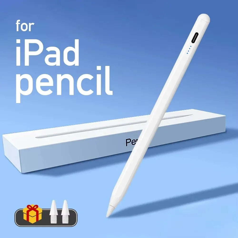 Stylus Pen for Apple iPad Palm Rejection Power Display For iPad Pencil Accessories 2022 2021 2020 2019 2018 Pro Air Mini Stylus