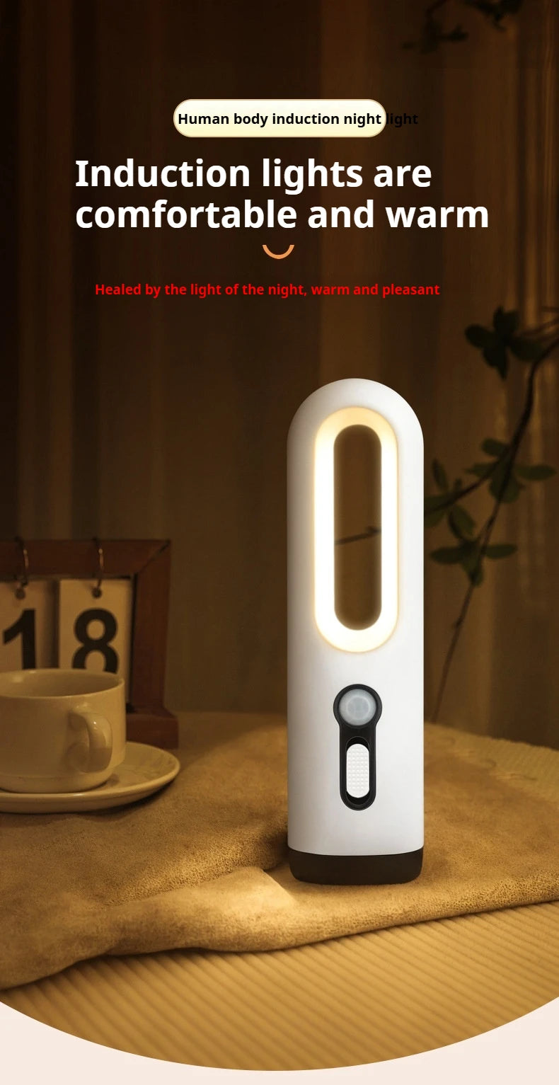 JustLang LED Motion Sensor Night Light – Portable 2-in-1 Flashlight