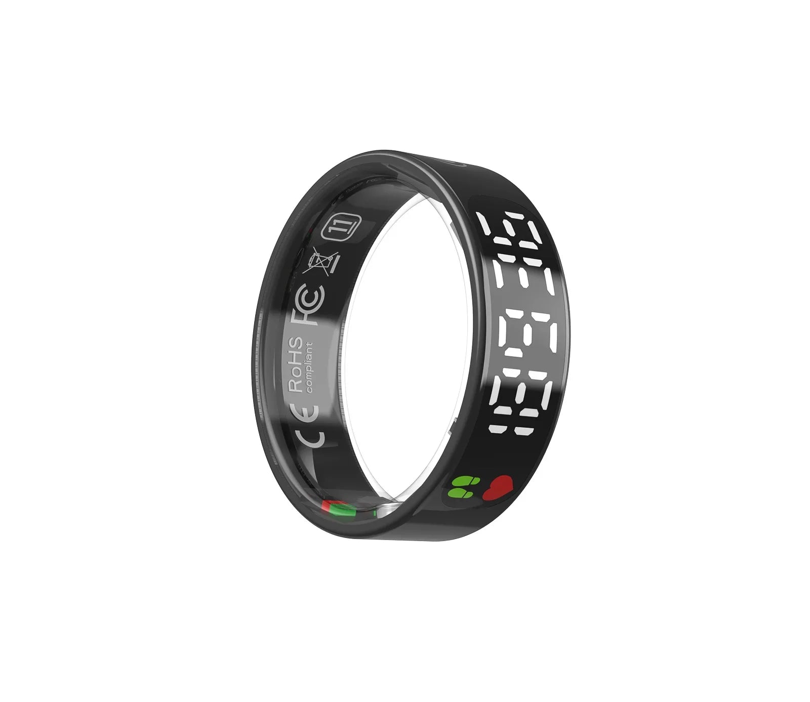 Smart ring, multiple sports modes, sleep tracking, step counting, remote photography, unisex, sports ring with charging box