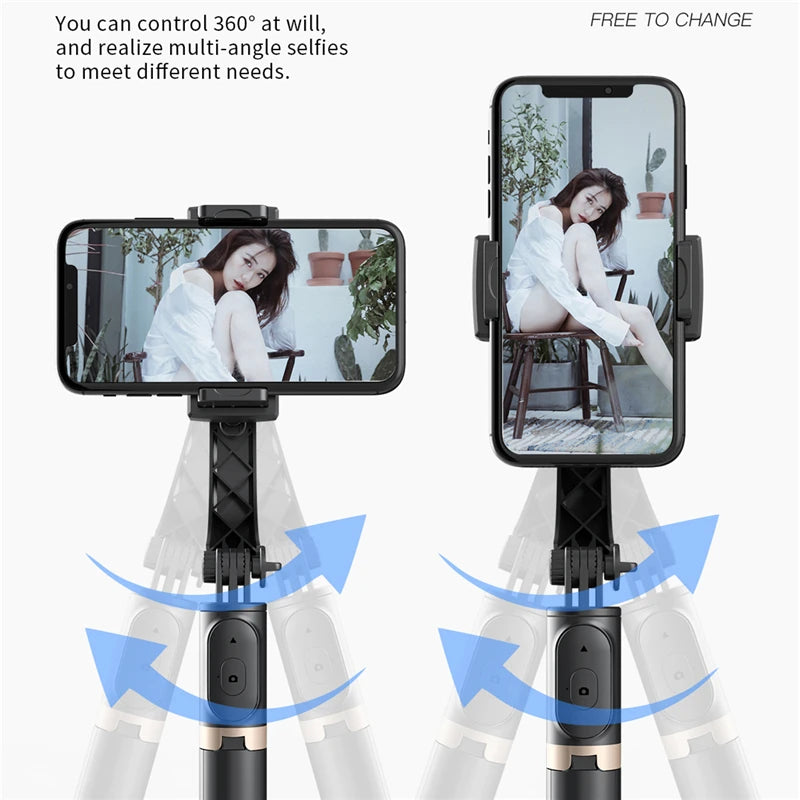 FGCLSY P03 Gimbal Stabilizer for Mobile Phone AI 360 Follow Selfie Stand Face Tracking Desktop Gimbal for Cellphone and Cameras