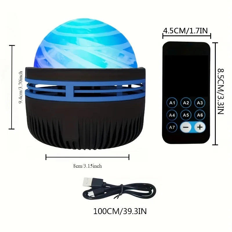 LED Galaxy Projector Light (Colorful Galaxy Sky)
