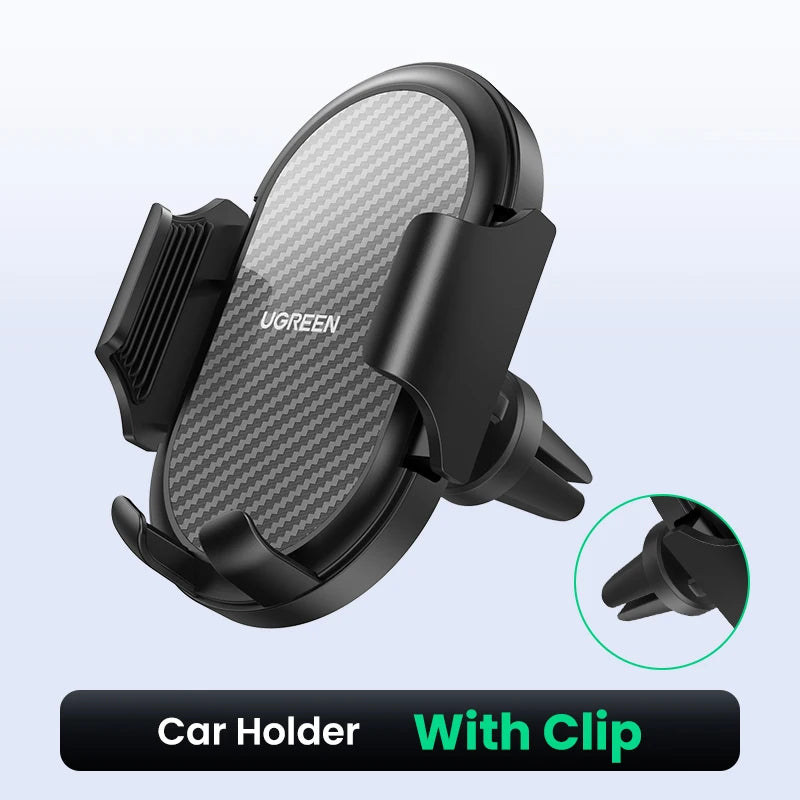【New-in Sale】UGREEN Car Phone Holder Gravity Phone Stand For Xiaomi Samsung iPhone 15 14 13 Pro Max Air Vent Car  Holder Stand