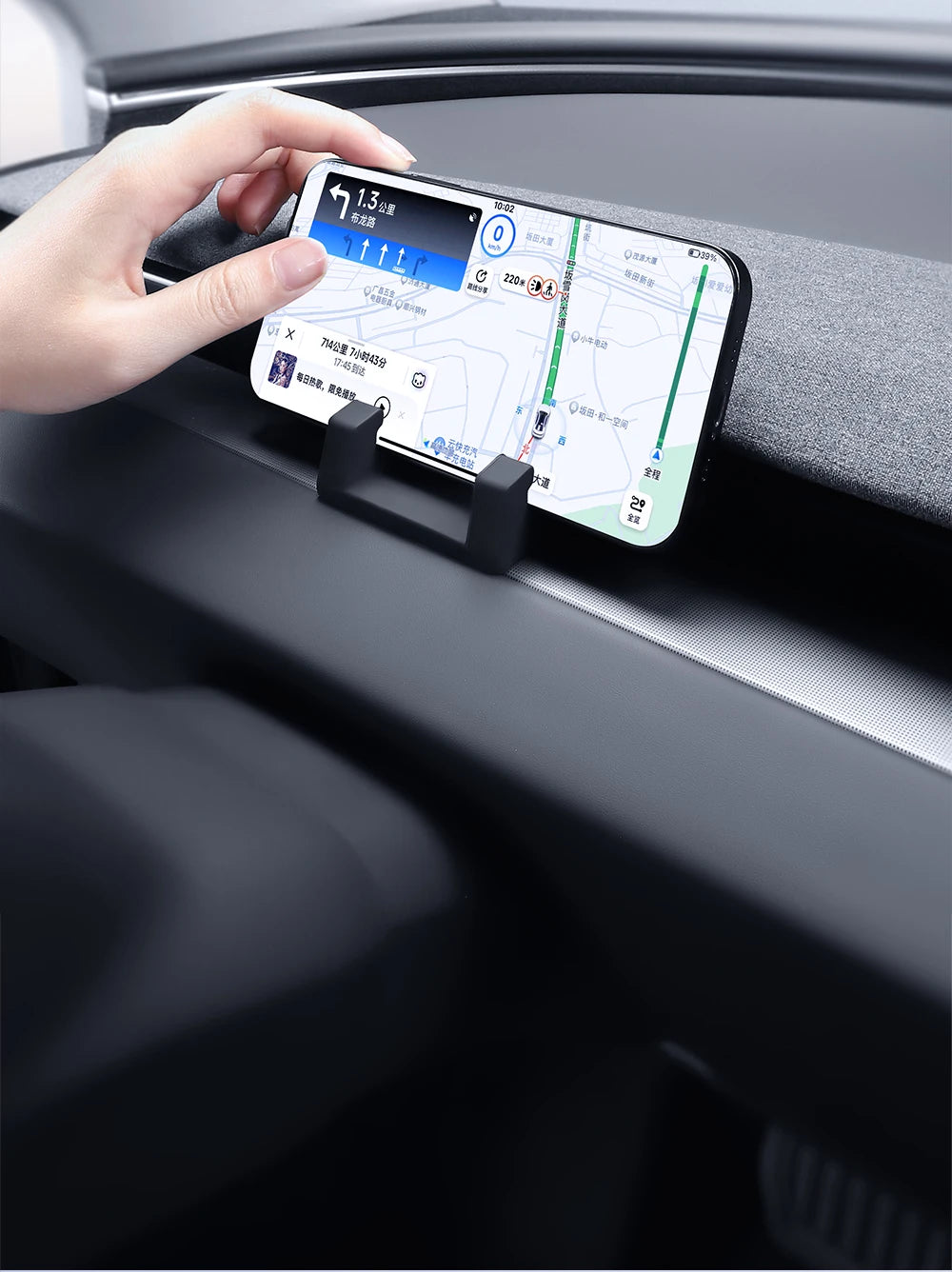 YZ For Tesla Model 3 Y Highland Juniper  Car Phone Holder Air Vent Clip Mobile Cell Phone Stand In Car Liquid Silicone Air Outle
