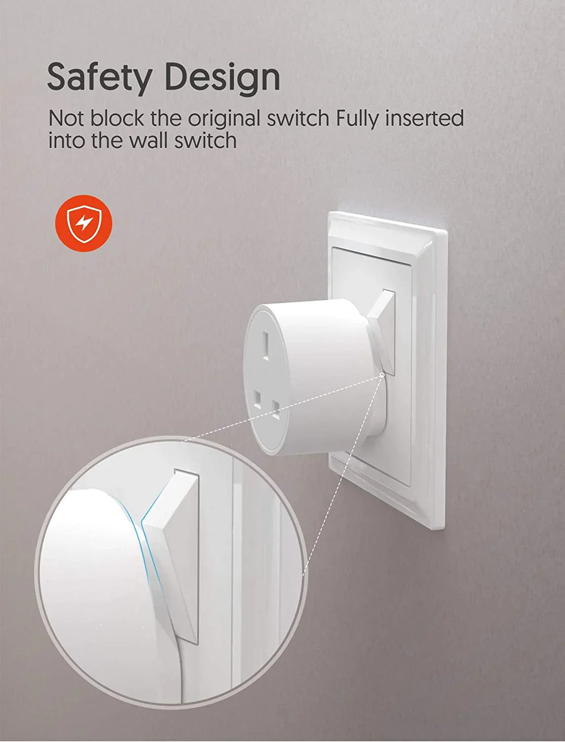 2-Tuya Smart Plug WiFi &BT Socket UK 16A with Power Monitor Voice Control Timing Smart Life Control Works with Alexa Google Home