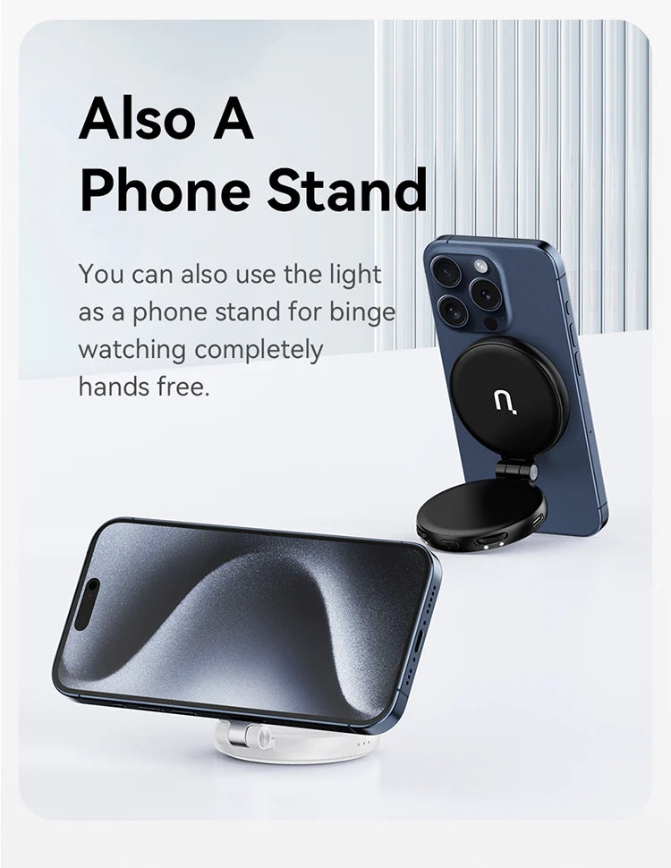 Ulanzi MA35 Selfie HandGrip Booster Bluetooth Shutter for iPhone 16 15 Android phone Photo Stabilizer Cold Shoe 1/4" Screw Mount