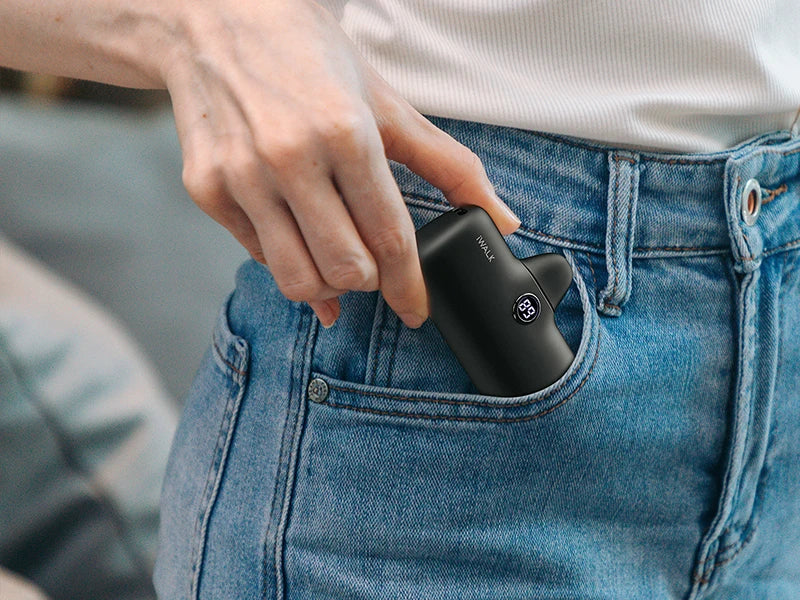iWALK 5000mAh Mini Fast - charging Power Bank: LED Digital Display, Portable for On - the - go, Ultra - fast Power - up