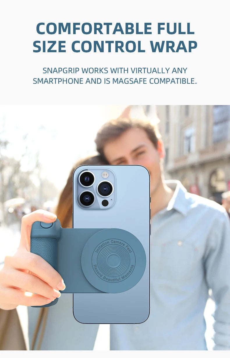 Magnetic Wireless Charger Stand Camera Handle (Bluetooth)