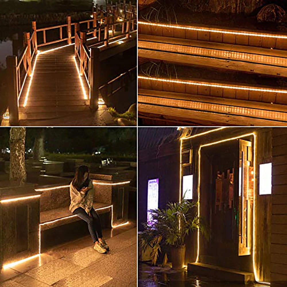 5 m Outdoor Solar LED Strip Light (IP 65 Waterproof, SMD 2835)
