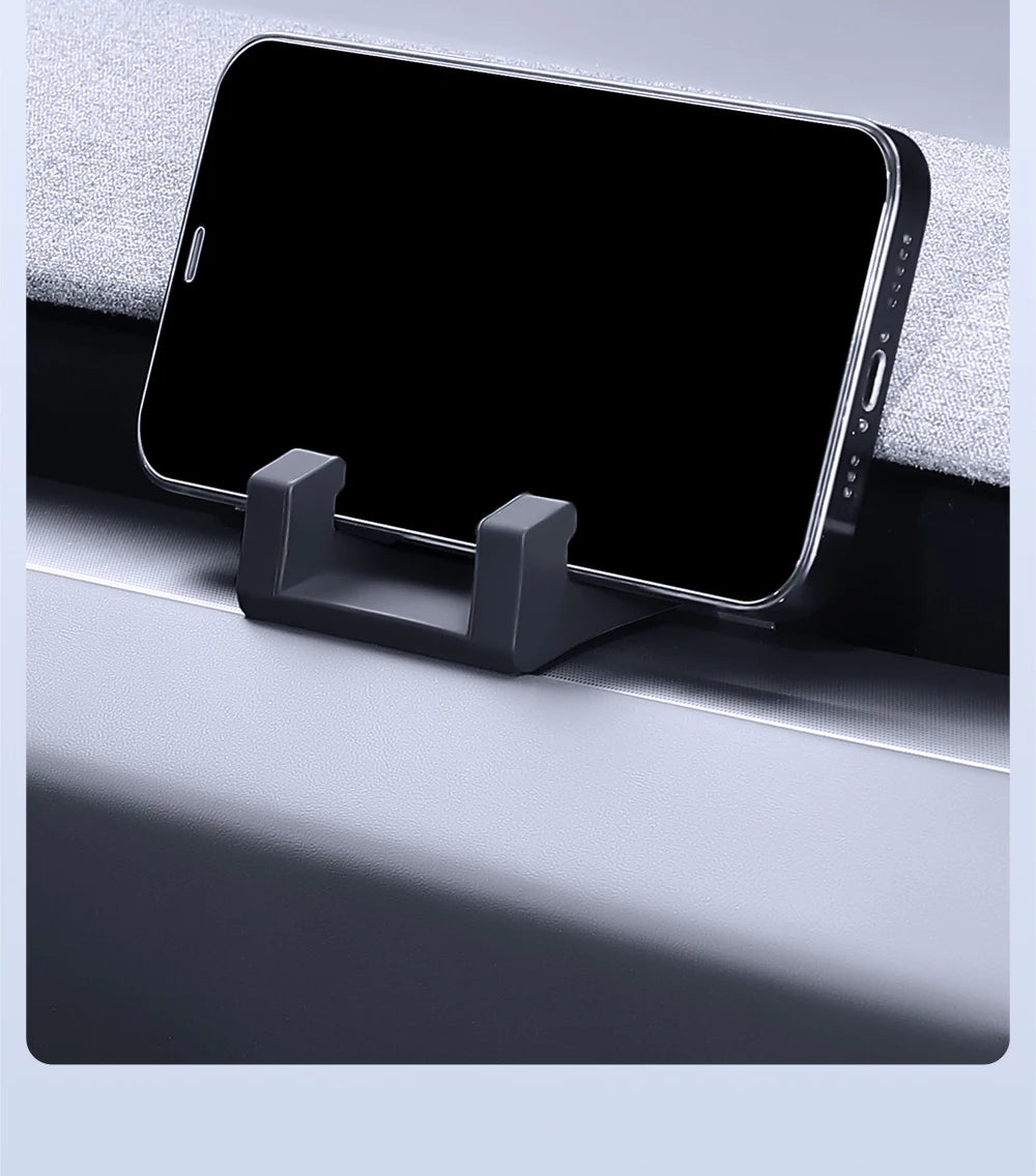 YZ For Tesla Model 3 Y Highland Juniper  Car Phone Holder Air Vent Clip Mobile Cell Phone Stand In Car Liquid Silicone Air Outle