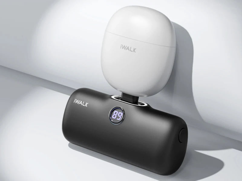 iWALK 5000mAh Mini Fast - charging Power Bank: LED Digital Display, Portable for On - the - go, Ultra - fast Power - up