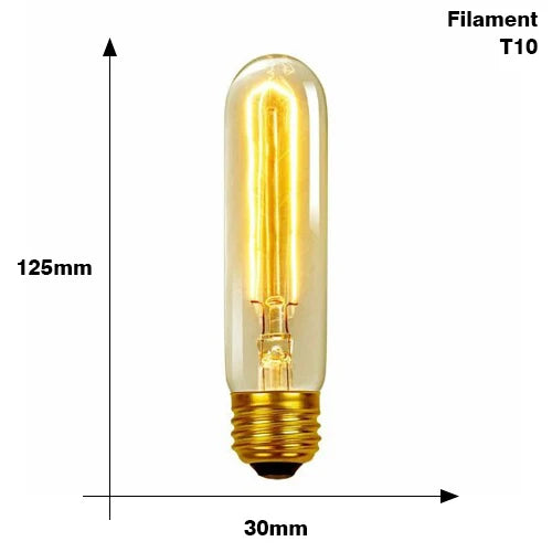 Vintage Edison Bulb E27 40w 220v Ampoule Vintage Bulb Edison Lamp Filament Incandescent Light Bulb Indoor Decor Edison Lamp