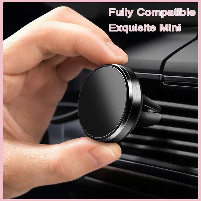 Magnetic Car Phone Holder Mount Air Vent Smartphone Mobile Stand Bracket Cell GPS Support in Car For iPhone Xiaomi Mi Samsung LG