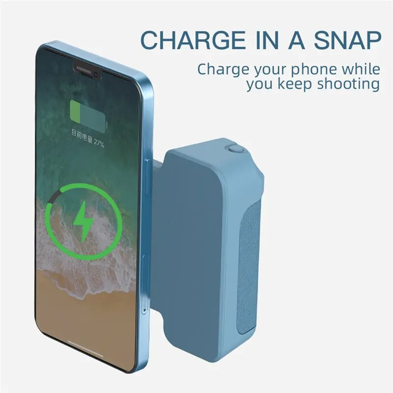 Magnetic Wireless Charger Stand Camera Handle (Bluetooth)