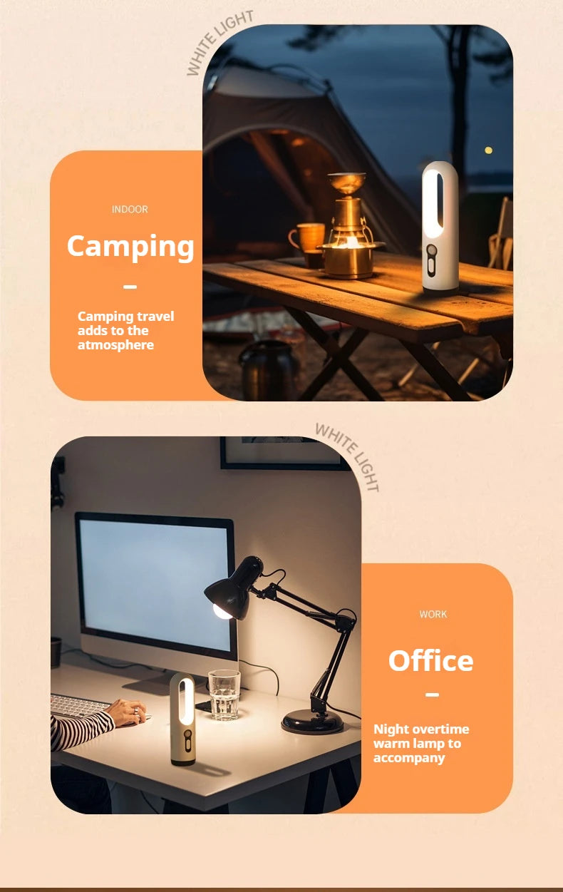 JustLang LED Motion Sensor Night Light – Portable 2-in-1 Flashlight