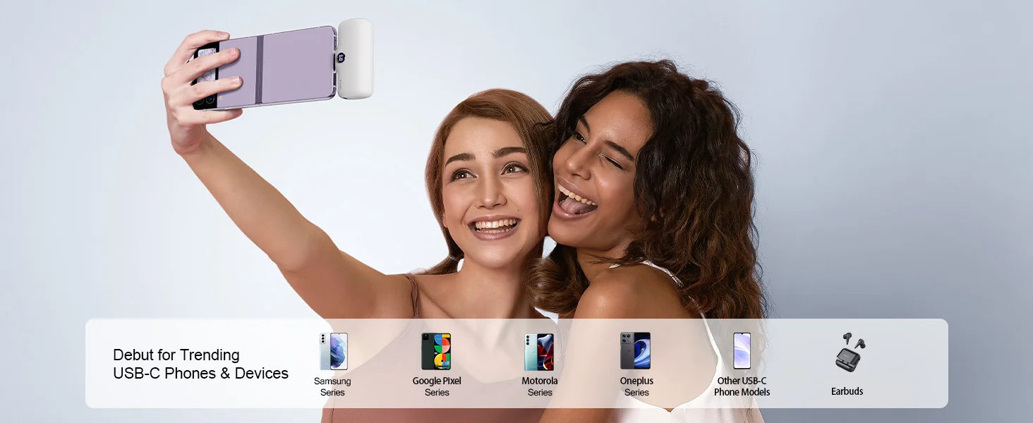 iWALK 5000mAh Mini Fast - charging Power Bank: LED Digital Display, Portable for On - the - go, Ultra - fast Power - up