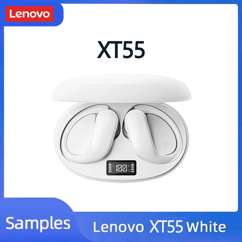 Lenovo XT55 Original Wireless Headphones OWS 5.4 Bluetooth Earphone HIFI Stereo Music Call Game Earbuds Sport Waterproof Headset