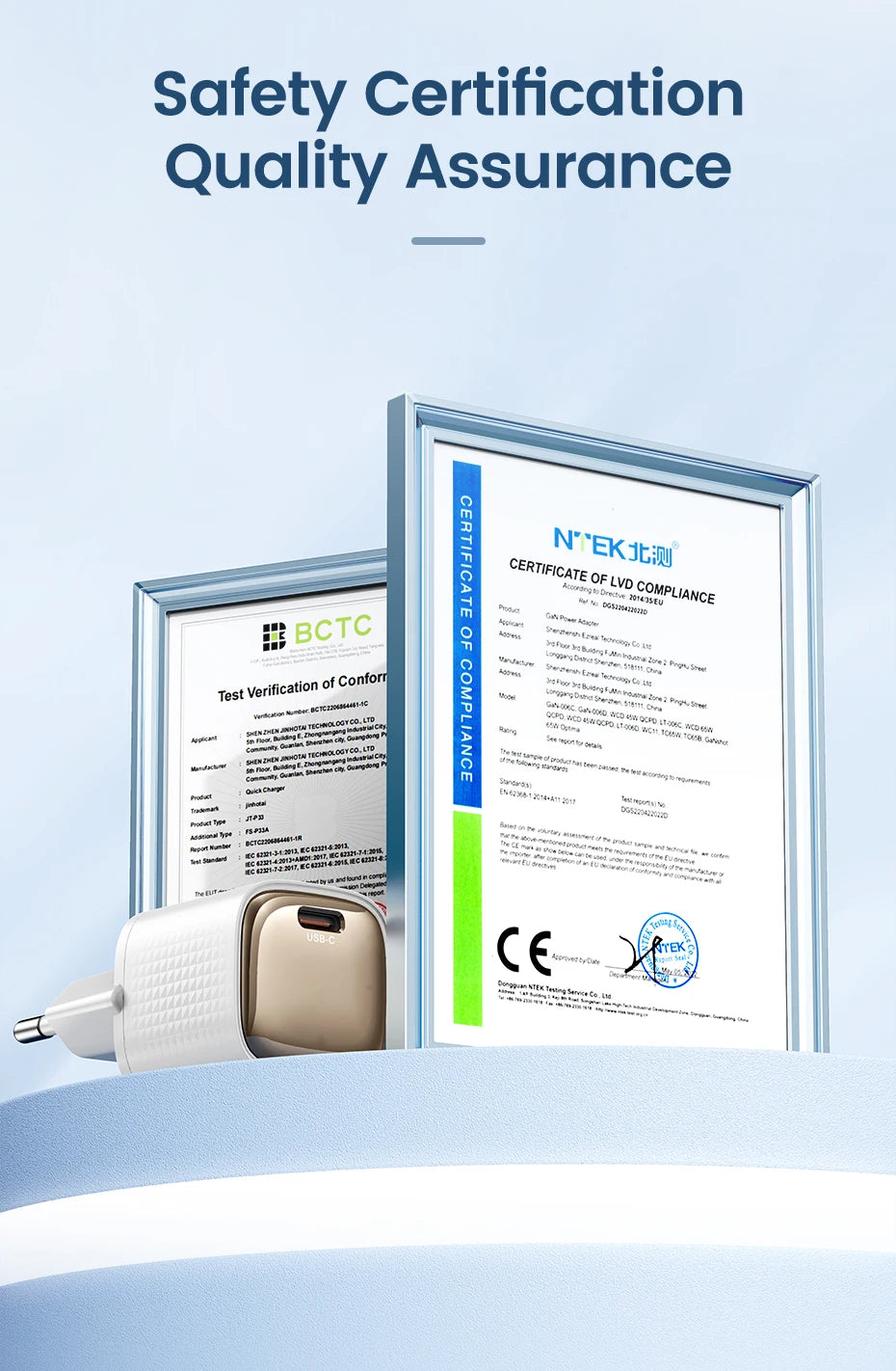 4-Toocki PD 20W USB C Charger Quick Charge QC3.0 Fast Type C Charger for iPhone 15 14 13 12 11 Pro Max iPad Portable USB C Charger