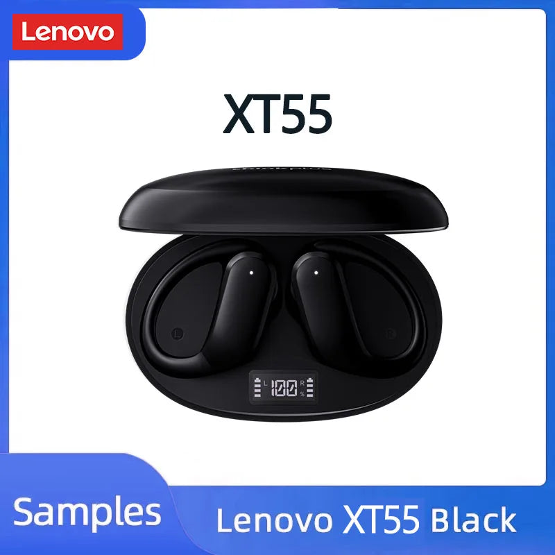 Lenovo XT55 Original Wireless Headphones OWS 5.4 Bluetooth Earphone HIFI Stereo Music Call Game Earbuds Sport Waterproof Headset