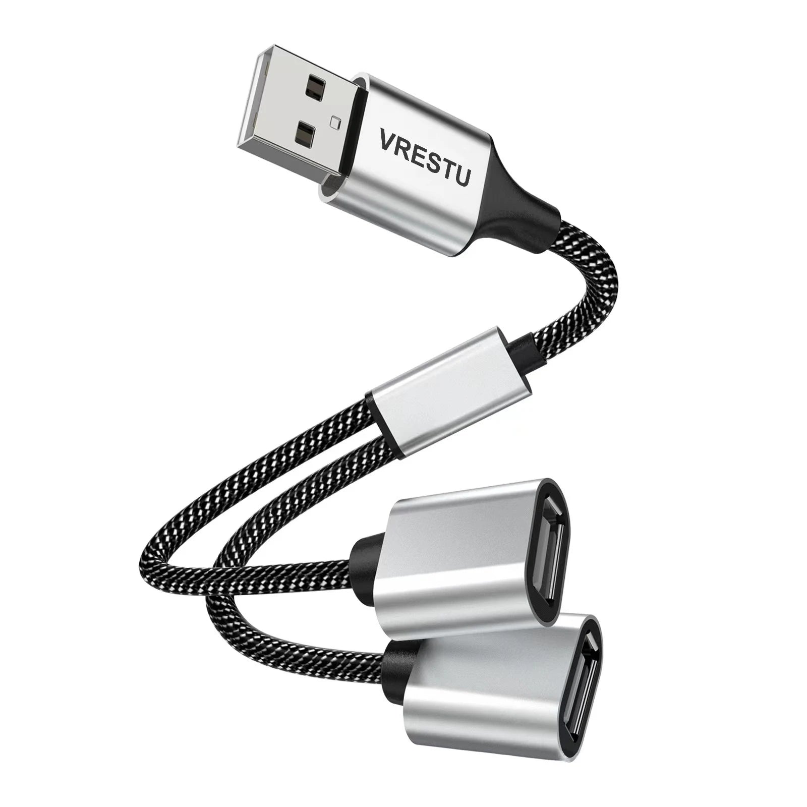 4-USB to 3 USB 2.0 HUB Dual 4Port Multi Splitter Adapter OTG for PC Laptop Surface Computer Accessories USB A Extension Power Data