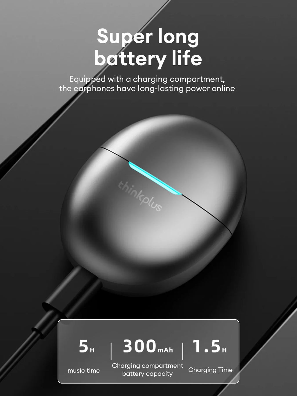 Original Lenovo LP48 TWS Wireless Earphones In Ear 5.4 Bluetooth Headset Music Call Game Noise Reduction EarBuds Sport Headphone