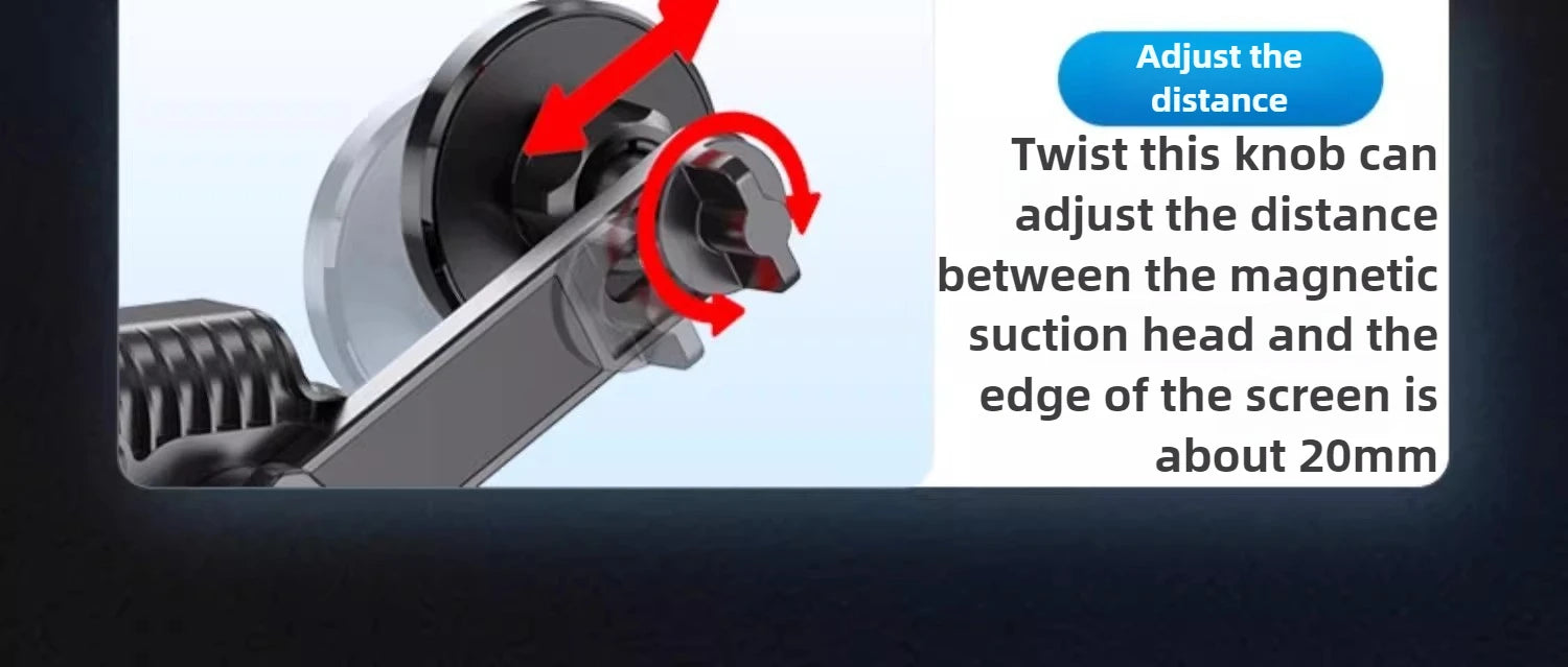 Magnetic Car Phone Holder for Tesla Model 3/Y/X/S Car Display Screen Side 360 Degree Rotation Car Mount for IPhone 12 13 14 15