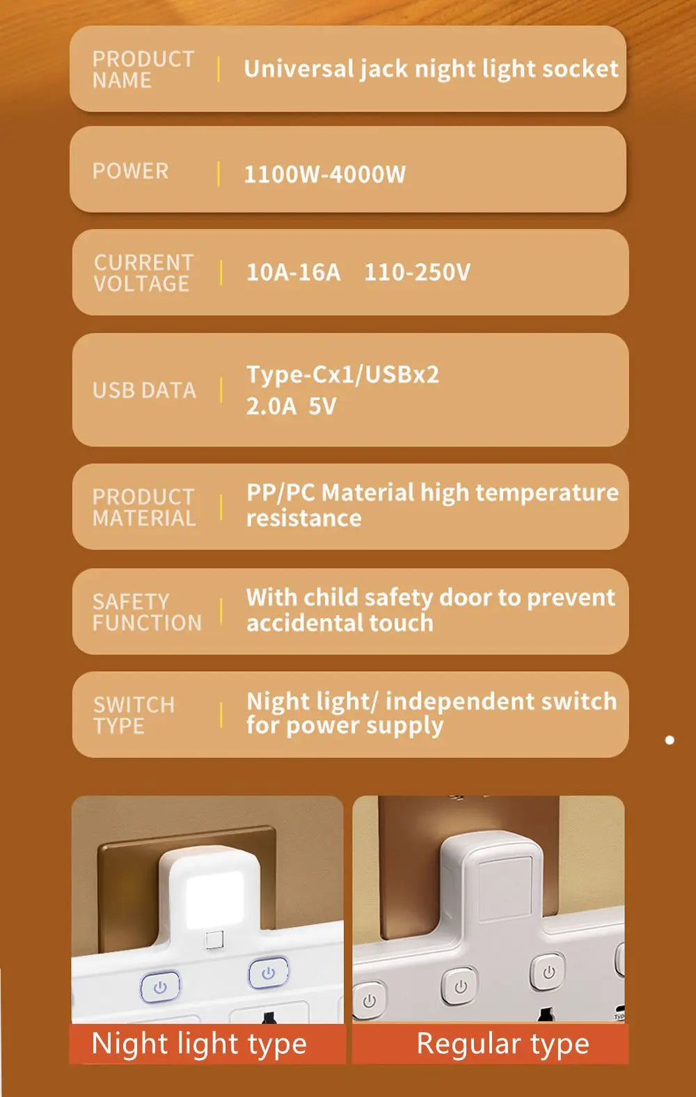 1-EU UK Plug Universal Outlet Power Strip Multitap AC Separate Control Wall Socket With USB Fast Charge Multiprise Plug Adapter
