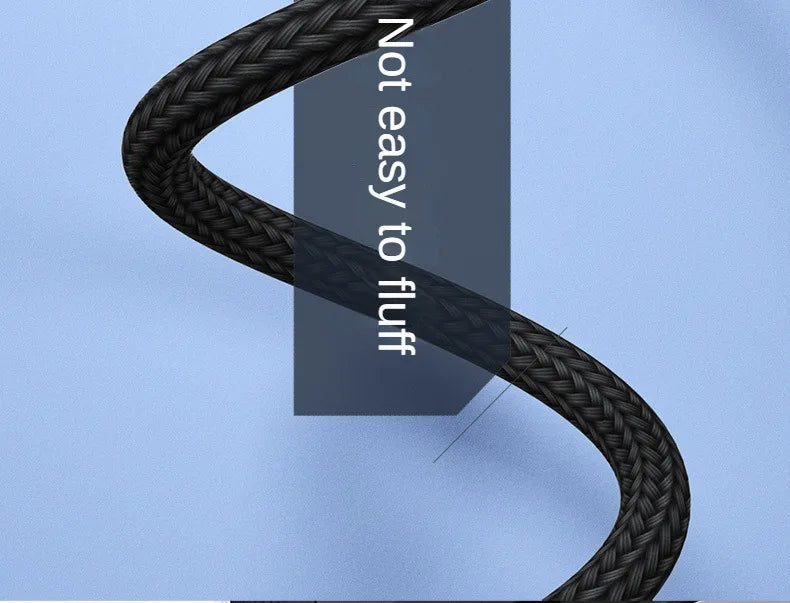 3 in 1 USB Charge Cable 3 Type-C 3 Micro USB Spliter Cord Fast Charging 5A For Mobile Phone Power Bank Charging Together 1.2m